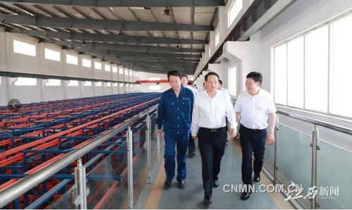 江西省委書記易煉紅赴鷹潭調(diào)研有色金屬產(chǎn)業(yè)鏈推進(jìn)情況