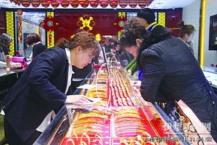 春節將至，貴金屬銷售人氣漸旺